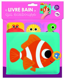 Livre bain qui éclabousse : Poisson