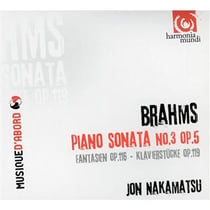 Sonate pour piano n°3 - fantaisies, op.116 - pièces pour piano, op.119