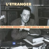 L ETRANGER LU PAR ALBERT CAMUS EN 1954