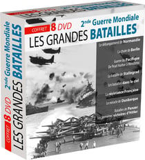Coffret 8 DVD - 2nde Guerre Mondiale - Les Grandes Batailles