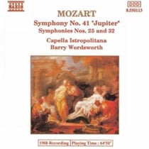 Symphonies n°41, n°25 & 32