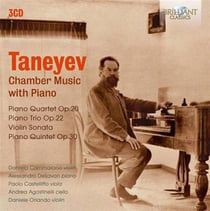 Taneiev : musique de chambre pour piano