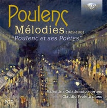 Poulenc : mélodies, 1939-1961