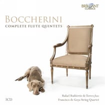 Luigi Boccherini : intégrale des quintettes pour flûte