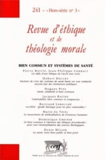 Revue d'éthique et de théologie morale 241