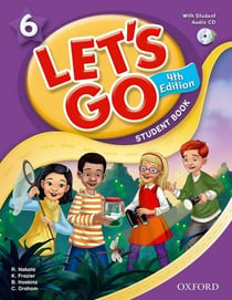 Let's go 4th edition 6: student book with audio cd pack