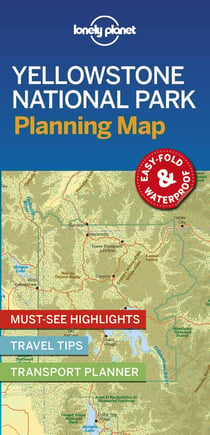 Yellowstone national park planning map (édition 2019)