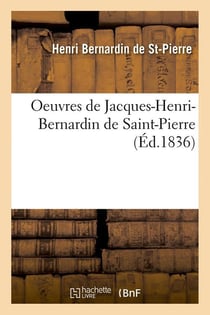 Oeuvres de jacques-henri-bernardin de saint-pierre (ed.1836)