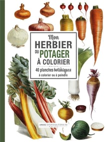 Mon herbier du potager à colorier