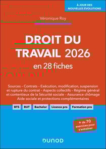 Droit du travail en 28 fiches (édition 2026)