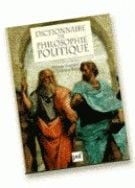 Le dictionnaire de philosophie politique