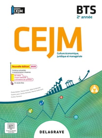 Repères Culture économique, juridique et managériale (CEJM) 2e année BTS (2025) - Pochette élève