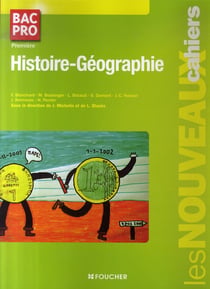 Les nouveaux cahiers : histoire/géographie - 1ère professionnelle - livre pochette