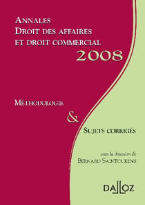 ANNALES DROIT DES AFFAIRES ET DROIT COMMERCIAL.