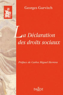 La déclaration des droits sociaux