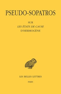 Sur les états de cause d'hermogène