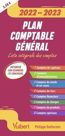 Fast & curious : plan comptable général 2022-2023 : liste intégrale des comptes