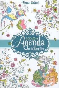 Mon agenda à colorier