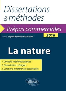 La nature - culture générale - prépas commerciales 2016