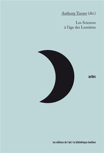 Les sciences à l'âge des lumières
