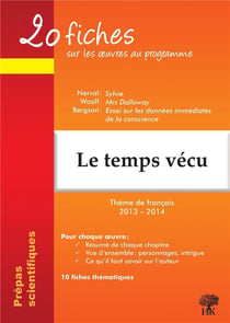 20 fiches - sur les oeuvres au programme - thème 2013-2014 - prépas scientifiques