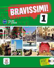 Bravissimi ! 1 - italien - livre de l'élève