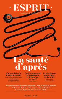 Esprit n.498 : la santé d'après