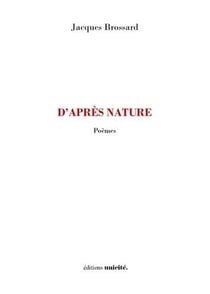 D'après nature - poèmes