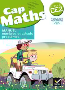 Cap Maths : CAP Maths CE2 Éd. 2017 - Nombres et calculs - livre élève non vendu seul