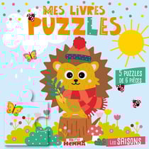 Mon p'tit Hemma : mes livres puzzles : les saisons