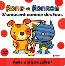 Rond et ronron s'amusent comme des fous