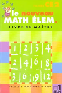 Math elem ce2, livre du maitre