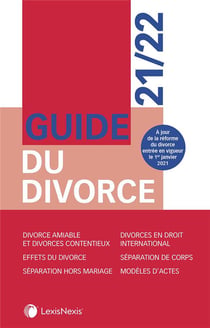 Guide du divorce (édition 2021/2022)