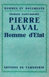 Pierre laval, homme d'etat