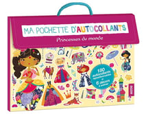 MA POCHETTE D'AUTOCOLLANTS SPECIAL PRINCESSES DU MONDE