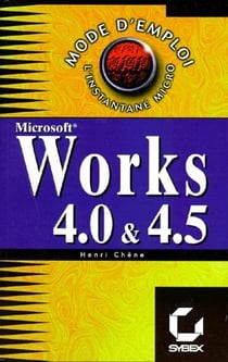 Mode d'emploi : works 4.0 & 4.5