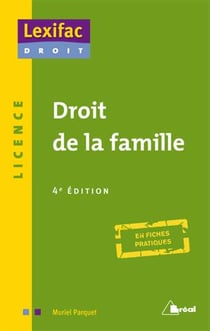 Droit de la famille (4e édition)