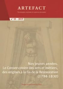 Artefact n.10 : les débuts du Conservatoire des arts et métiers