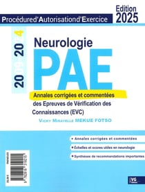 PAE annales evc corrige neurologie (édition 2025)