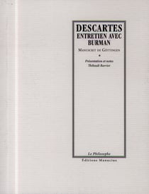 Entretien avec Burman - manuscrit de Göttingen
