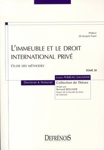 L'immeuble et le droit international privé