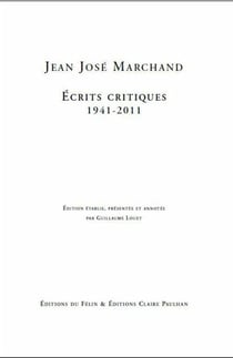 Écrits critiques 1941-2011