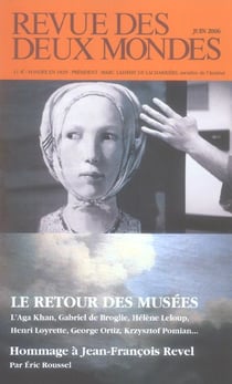 Revue des deux mondes n.6 : le retour des musées