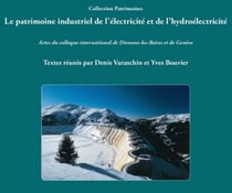 Le Patrimoine industriel de l'électricité et de l'hydroélectricité : Actes du colloque international de Divonne-les-Bains et de Genève