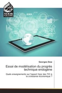 Essai de modelisation du progrès technique endogene : Quels enseignements sur l'apport futur des TIC A la croissance economique ?