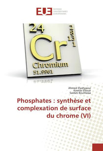 Phosphates : synthese et complexation de surface du chrome (vi)