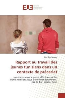 Rapport au travail des jeunes tunisiens dans un contexte de precariat : Une etude selon le genre effectuee sur les jeunes tunisiens issus de milieux defavorises