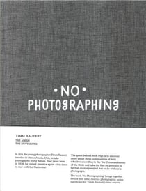 Timm rautert no photographing