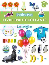 Livre d'autocollants - les chiffres
