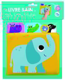 Livre bain qui éclabousse : Eléphant